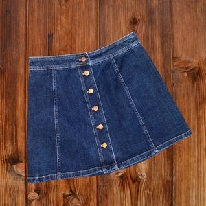 Madewell Denim Skirt - A Line